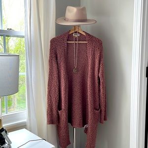 Beautiful Dusty Rose Comfy Spring Sweater 💗